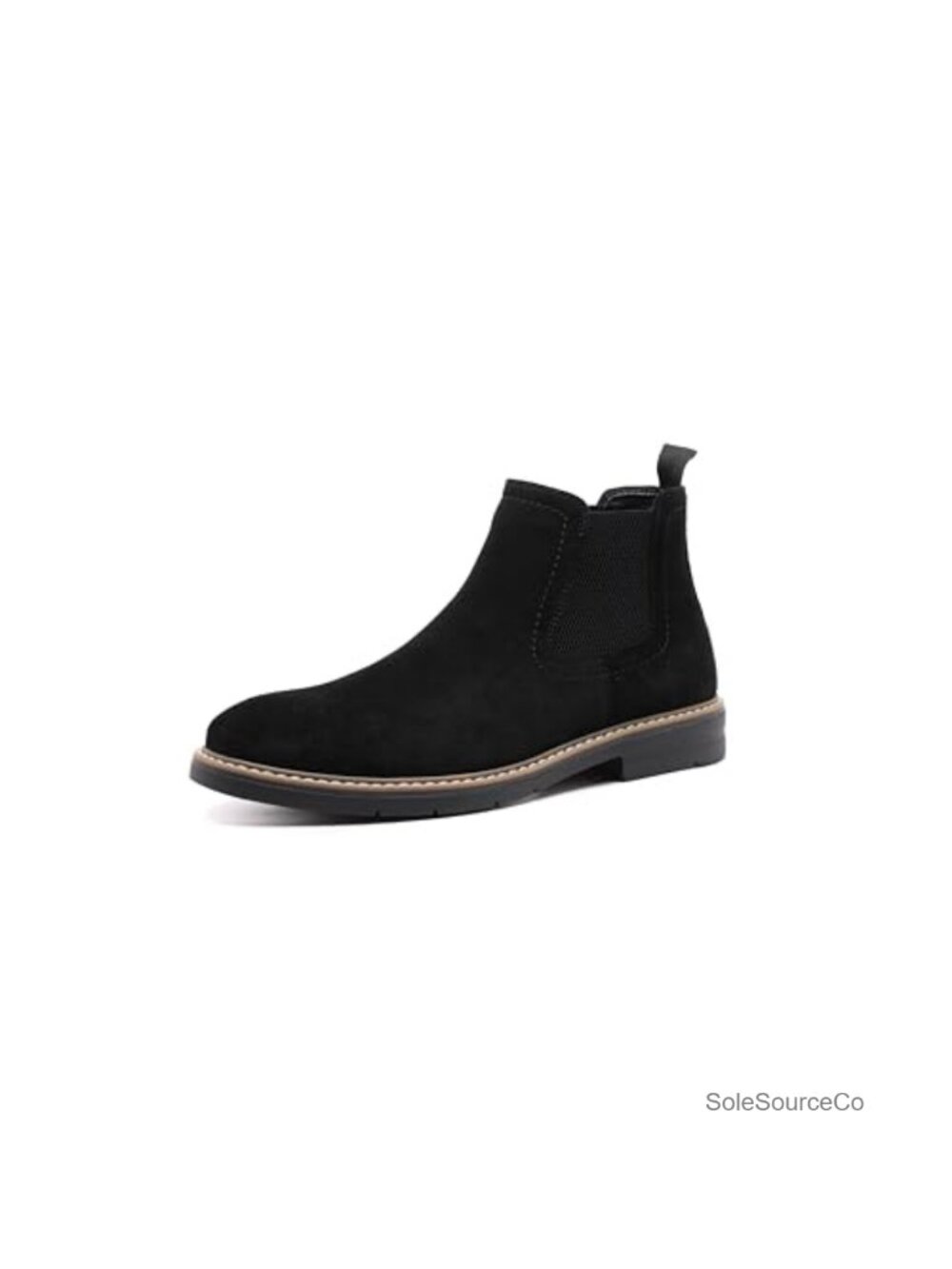 Mens Suede Chelsea Boots Slip On Ankle Dress Chukka Boot